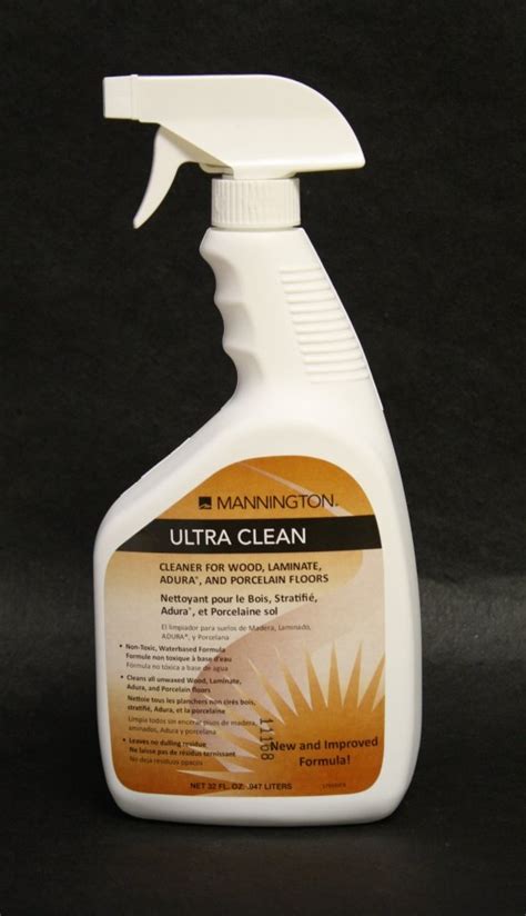 Mannington ultra clean floor cleaner  Use a lightweight vacuum, soft broom or microfiber mop pad to remove fine dirt and debris that builds up on flooring throughout each day